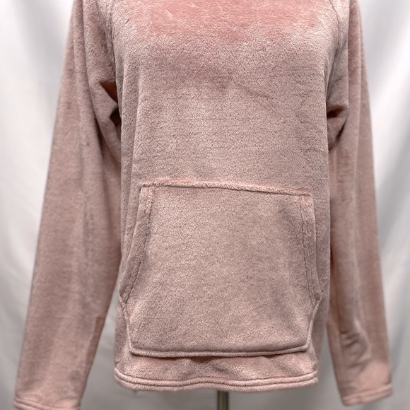 C9 Champion Luxe Fleece Mock Turtleneck Pullover Dusty Rose Pink Sz Small - Picture 3 of 6